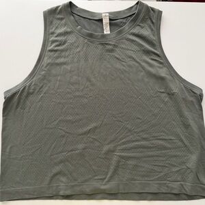 lululemon athletica Green Los Angeles Mesh Tank Top